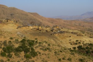 Basotho village